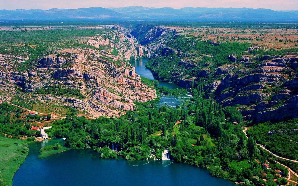 Agrotourism Galic Krka Hotell Drinovci Eksteriør bilde